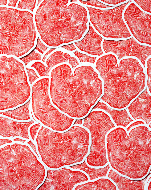 “Heart Locust” Sticker